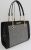 Matted shoulder Leather Bag with Chain strap