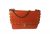 Orange Rivert Design Shoulder Bag